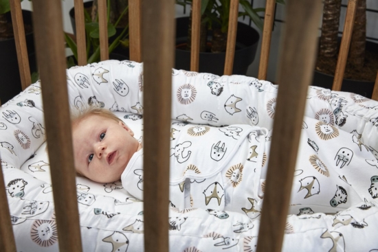 Arrullo ajustable 0-3 meses Animal multicolor - Imagen 2