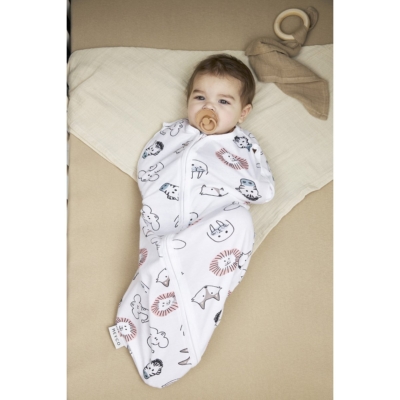 Saco nido con cremallera TOG 0.3 70cm Animal Multicolor - Imagen 5