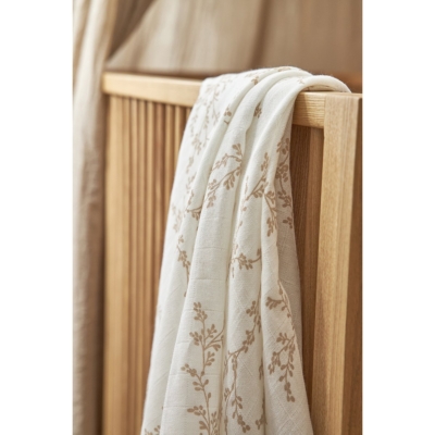 Pack de 2 muselinas 120x120cm Branches Sand - Imagen 2