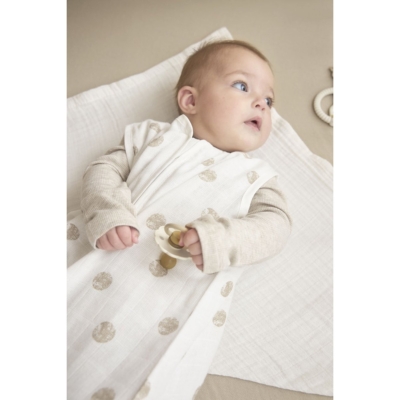 Saco de dormir sin mangas TOG 0.3 90cm Dots Sand - Imagen 4