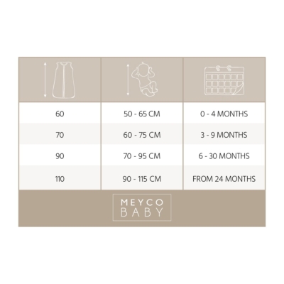 Saco de dormir sin mangas TOG 0.3 90cm Dots Sand - Imagen 9