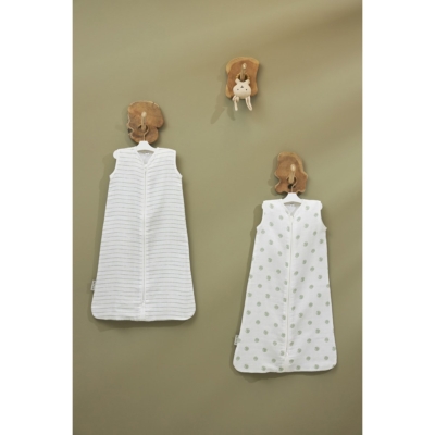 Saco de dormir sin mangas TOG 0.3 110cm Dots Soft Green - Imagen 3