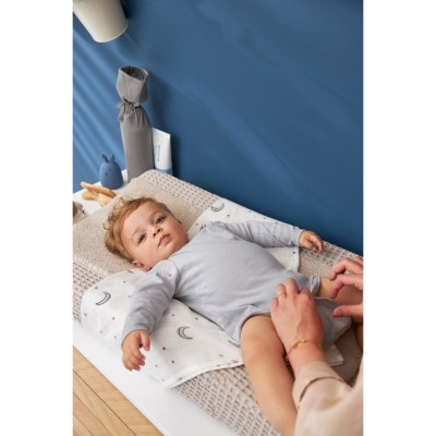 Pack de 3 muselinas 70x70cm Moon Indigo - Imagen 2