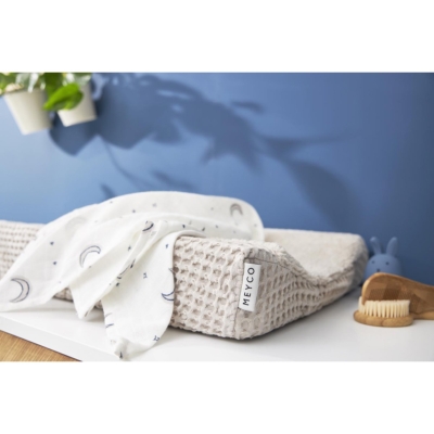 Pack de 3 muselinas 70x70cm Moon Indigo - Imagen 5