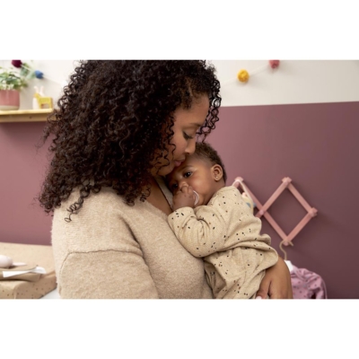 Saco de dormir con mangas canalé TOG 1.0 70cm Mini Spot Tofee Melange - Imagen 5