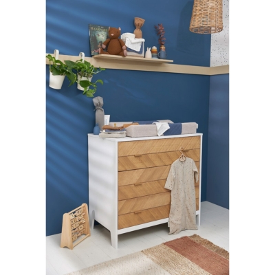 Saco de dormir con mangas canalé TOG 1.0 70cm Mini Spot Sand Melange - Imagen 7