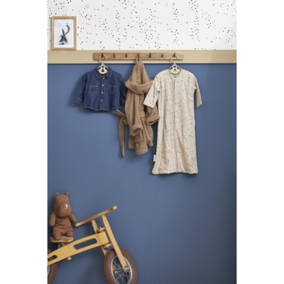 Saco de dormir con mangas canalé TOG 1.0 70cm Mini Spot Sand Melange - Imagen 8