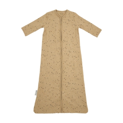 Saco de dormir con mangas canalé TOG 1.0 90cm Mini Spot Tofee Melange