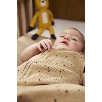 Saco de dormir sin mangas canalé TOG 0.3 90cm Mini Spot Tofee Melange - Imagen 4