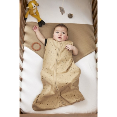 Saco de dormir sin mangas canalé TOG 0.3 110cm Mini Spot Tofee Melange - Imagen 3