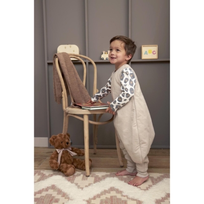 Pijama de punto sin mangas TOG 2.0 6-12 meses Slub Greige - Imagen 3