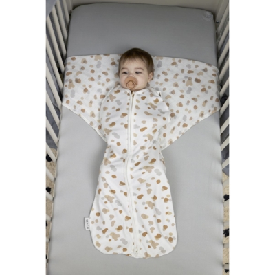 Saco nido con cremallera TOG 0.3 70cm Stains Sand - Imagen 5