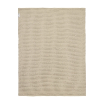 Manta minicuna entretiempo 100x75cm Waffle Sand - Imagen 2