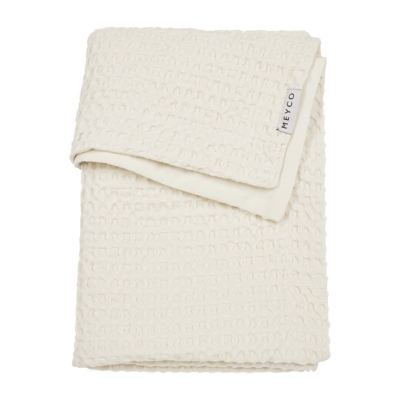 Manta minicuna entretiempo 100x75cm Waffle Nature