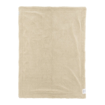 Manta minicuna invierno 100x75cm Waffle Sand - Imagen 3