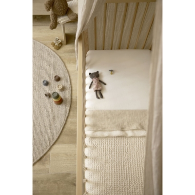 Manta minicuna invierno 100x75cm Waffle Nature - Imagen 4