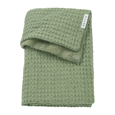 Manta minicuna invierno 100x75cm Olive Green