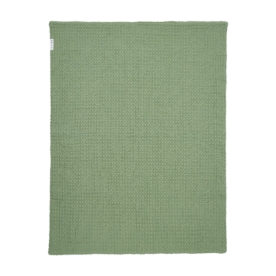 Manta minicuna invierno 100x75cm Olive Green - Imagen 2