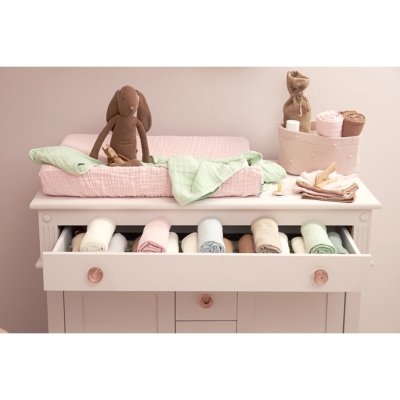 Pack de 3 muselinas 70x70cm Sand / Tofee / Off White - Imagen 3