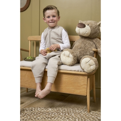 Pijama sin mangas 9 a 18 meses TOG 2.0 Gris liso - Imagen 3