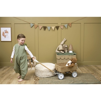 Pijama sin mangas 9 a 18 meses TOG 2.0 Olive Green - Imagen 5