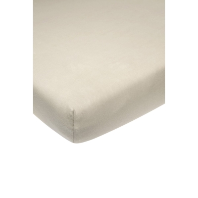 Sábana bajera ajustable cuna colecho 50x90cm Sand