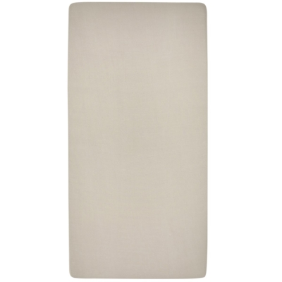 Sábana bajera ajustable cuna colecho 50x90cm Sand - Imagen 2