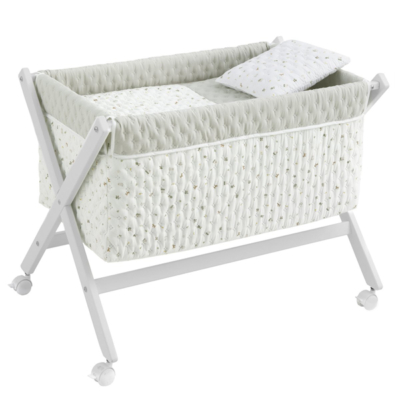 Minicuna madera blanca House mint