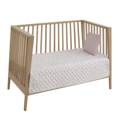 Colcha boutí 100x140 Branch rosa