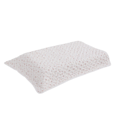 Colcha boutí colecho 100x80 Branch rosa