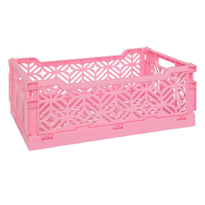 Caja plegable grande 40cm rosa