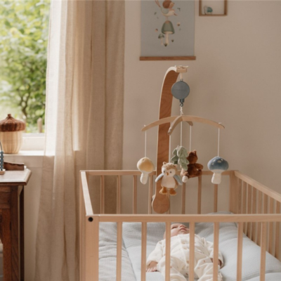 Móvil musical de madera Forest Friends - Imagen 4