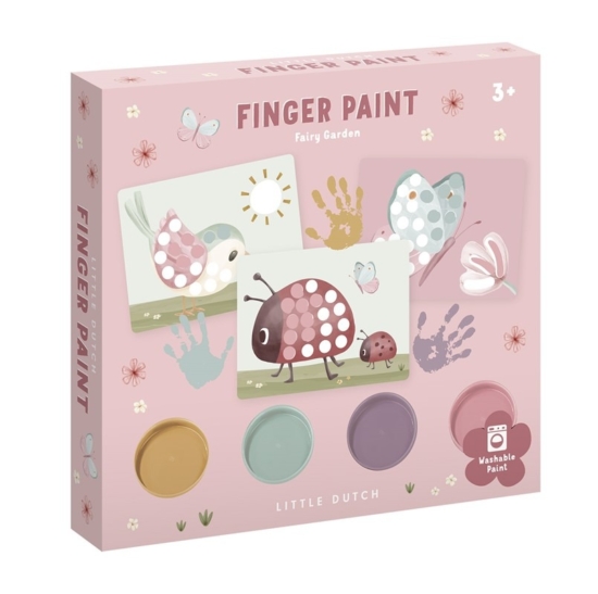 Set pintura dedos Fairy Garden