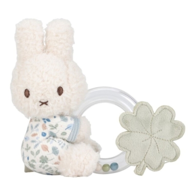 Sonajero anillo Miffy lucky leaves