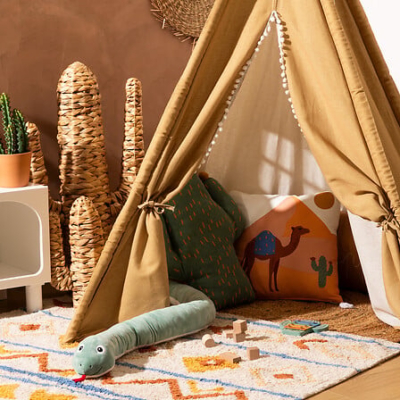 Cojín infantil cuadrado Marrakech 40x40 cm - Imagen 6