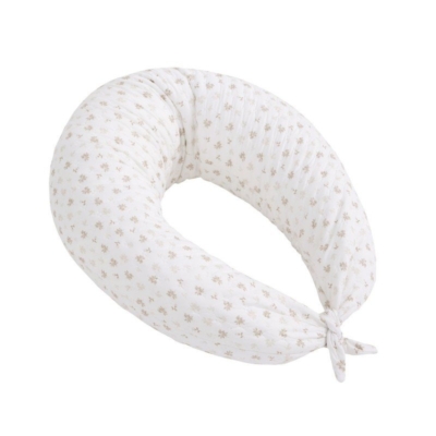 Cojín de lactancia XL Branch beige