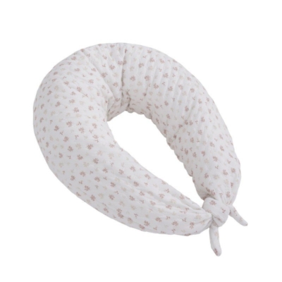 Cojín de lactancia XL Branch rosa