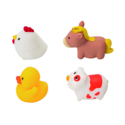 Pack de 4 juguetes de baño Animals - Imagen 2