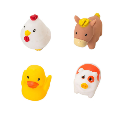 Pack de 4 juguetes de baño Animals - Imagen 3
