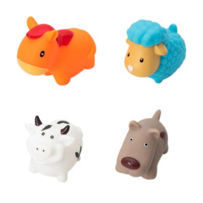 Pack de 4 juguetes de baño Farm - Imagen 8