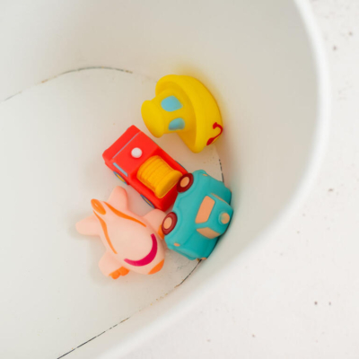 Pack de 4 juguetes de baño Vehículos - Imagen 3
