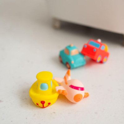 Pack de 4 juguetes de baño Vehículos - Imagen 5
