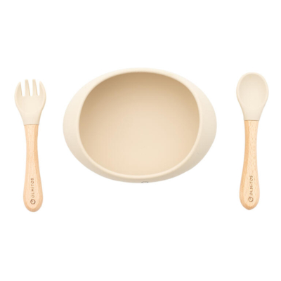 Vajilla 3 Piezas de silicona sand