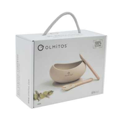 Vajilla 3 Piezas de silicona sand - Imagen 3