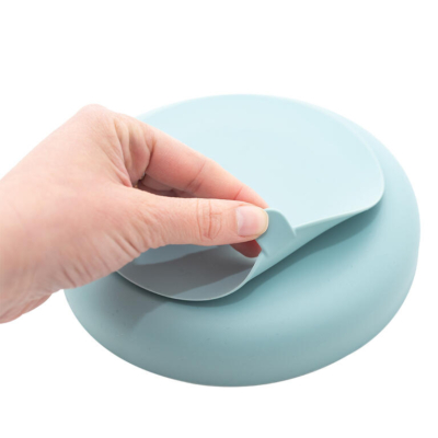 Vajilla 4 Piezas de silicona azul - Imagen 6