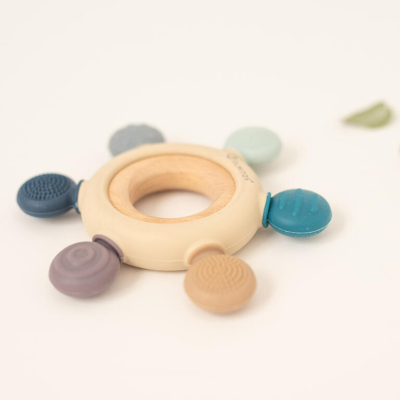 Pack de 2 mordedores Sensori Sili Blue - Imagen 4