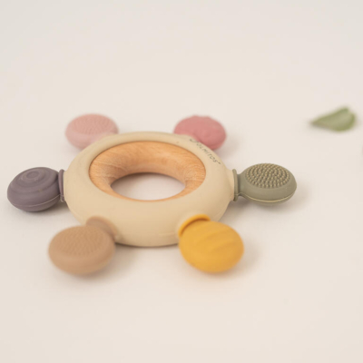 Pack de 2 mordedores Sensori Sili Pink - Imagen 3