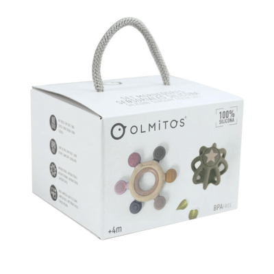 Pack de 2 mordedores Sensori Sili Pink - Imagen 6