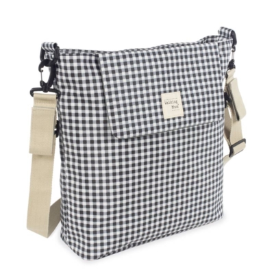 Bolsa Canastilla I Love Vichy Negro - Imagen 3