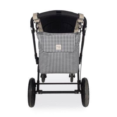 Bolsa Canastilla I Love Vichy Negro - Imagen 7